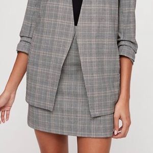 Top Shop plaid skirt